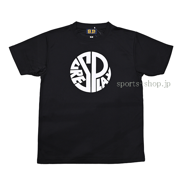 シュアプレイ オーバルロゴ TEE ブラック SBU-894 Tシャツ 半袖 SURE 